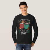 ホットココアの日のチョコレートホットココア Tシャツ (正面フル)