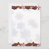 ホットココアの誕生日パーティー招待状 招待状 (裏面)