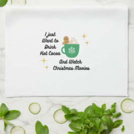 ホットココアを飲みたい キッチンタオル