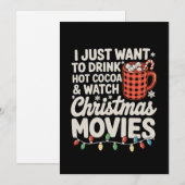 ホットココアを飲んでクリスマスを楽しみたいだけ シーズンカード (正面/裏面)