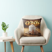 ホットココアクリスマスオーナメント クッション (椅子)