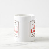 ホットココアクリスマスサイン コーヒーマグカップ (中央)