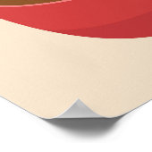 ホットココアクリスマスビベス ポスター (角)