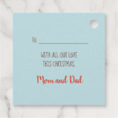 ホットココアクリスマス フェイバータグ (裏面)