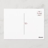 ホットココアコーヒーコージハイゲタイム ポストカード (裏面)