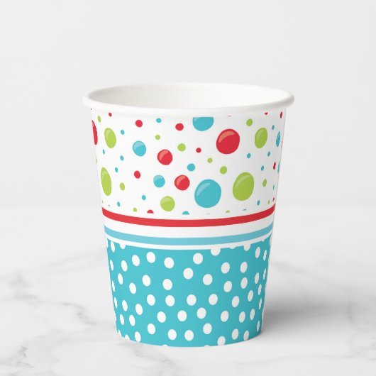 ホットココアサンタマグクリスマスのおもてなし 紙コップ (裏面)