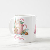 ホットココアシーズンマグ コーヒーマグカップ (正面左)