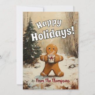 ホットココアジンジャーブレッドマン シーズンカード