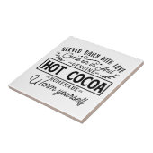 ホットココアセラミックタイル タイル (側面)