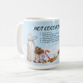 ホットココアチョコレートレシピ コーヒーマグカップ (正面左)