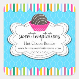 ホットココアチョコレート爆弾 スクエアシール