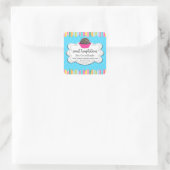 ホットココアチョコレート爆弾 スクエアシール (バッグ)