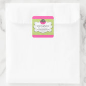 ホットココアチョコレート爆弾 スクエアシール (バッグ)