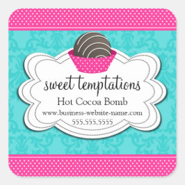 ホットココアチョコレート爆弾 スクエアシール