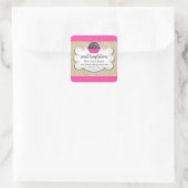 ホットココアチョコレート爆弾 スクエアシール (バッグ)