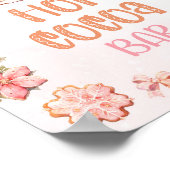 ホットココアバーリトルクッキークリスマス誕生日 ポスター (角)