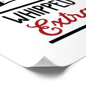 ホットココアバーワードアートクリスマス ポスター (角)