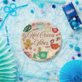 ホットココアビベス ペーパープレート (パーティー)