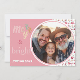 ホットココアホリデーパーティーウォーターカラーアート シーズンカード