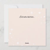 ホットココアマグカップ付きクリスマス応援 シーズンカード (裏面)