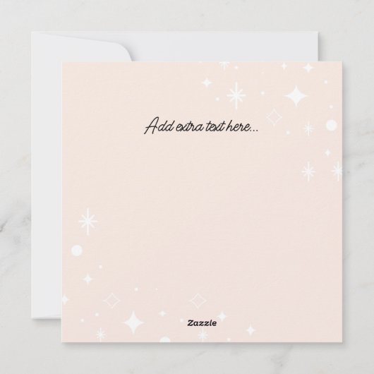 ホットココアマグカップ付きクリスマス応援 シーズンカード (裏面)