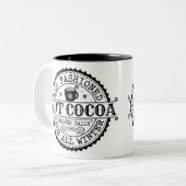 ホットココアマグ ツートーンマグカップ (正面左)