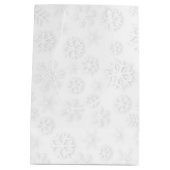 ホットココアマーシュマロ&キャンディーケーンクリスマス ミディアムペーパーバッグ (裏面)