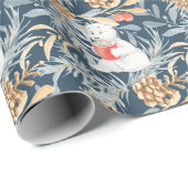 ホットココア付きクリスマスポーラーベア ラッピングペーパー (ロールコーナー)