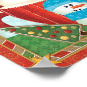 ホットココア付きグリーンホリデーカップ ポスター (角)