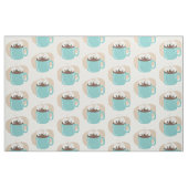 ホットココア仲間 ファブリック (ファットクウォーター)