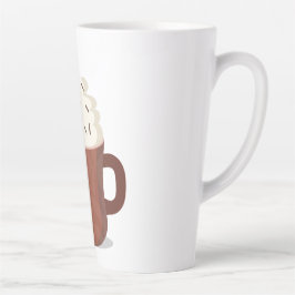 ホットココア天気 カフェラテマグ