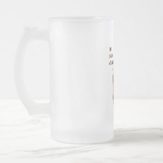 ホットココア天気 フロストグラスビールジョッキ