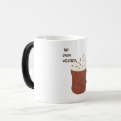 ホットココア天気 モーフィングマグカップ (正面左)