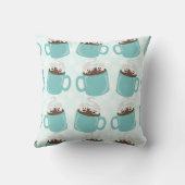 ホットココア時間 クッション (裏面)