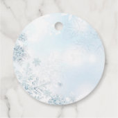 ホットココア爆弾スイーツとベビー外は寒い フェイバータグ (裏面)