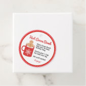 ホットココア爆弾メッセージカード フェイバータグ (インサイチュ)