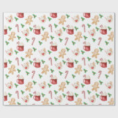 ホットココア爆弾ラッピング紙 ラッピングペーパー (フラット)