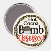 ホットココア爆弾 マグネット (正面/裏面)