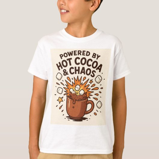 ホットココア・カオス・ブラスト Tシャツ (正面)