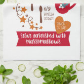 ホットココア キッチンタオル (折り畳み)