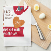 ホットココア キッチンタオル (四つ折り)