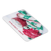 ホットココア |キャンディーケーン |スカーフ&ミッツのクリスマス マグネット (右側)