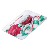 ホットココア |キャンディーケーン |スカーフ&ミッツのクリスマス マグネット (左側)