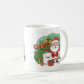 ホットココア クリスマスマグ コーヒーマグカップ (正面右)