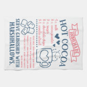 ホットココア チョコレート レシピ キッチン タオル (横)