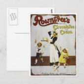 ホットココア ポストカード (正面/裏面)