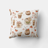 ホットココ2トーンのクリスマス クッション (裏面)