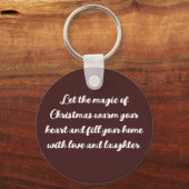 ホットコパーソナライズされたコアとメンタルヘルス キーホルダー (裏面)