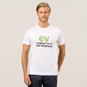 ホットコンセントを探しているEV Tシャツ (正面フル)