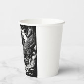 ホットコーヒーカップのミックスは、バルクの一致または順序 紙コップ (左)